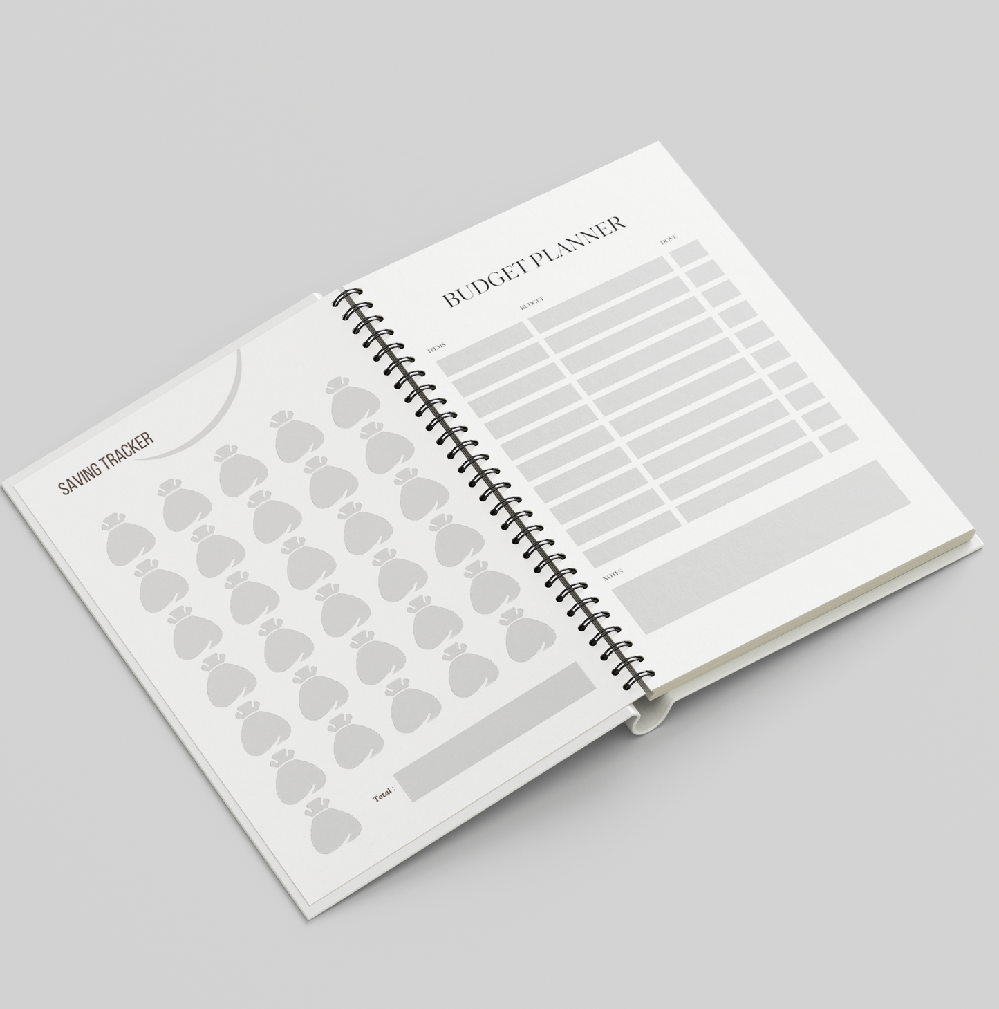 Budget Planner & Monthly Saving Planner